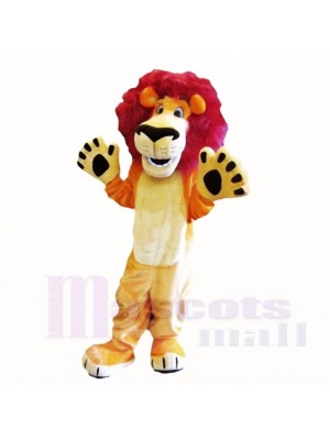 Friendly Lightweight Animal Lion Mascot Costumes Cartoon