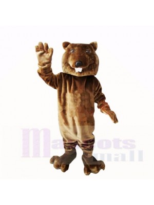 Friendly Brown Lightweight Beaver Mascot Costumes Cheap