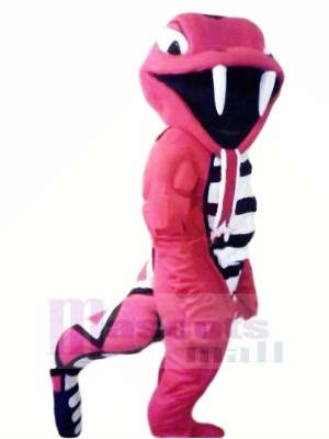 Fierce Red Cobra Mascot Costumes