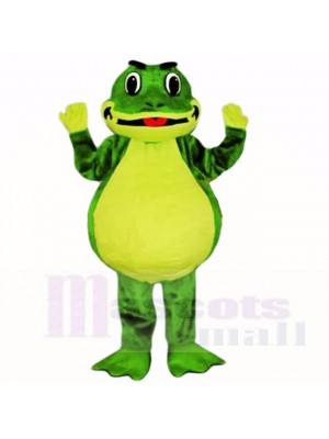 Smiling Friendly Lightweight Frog Mascot Costumes School