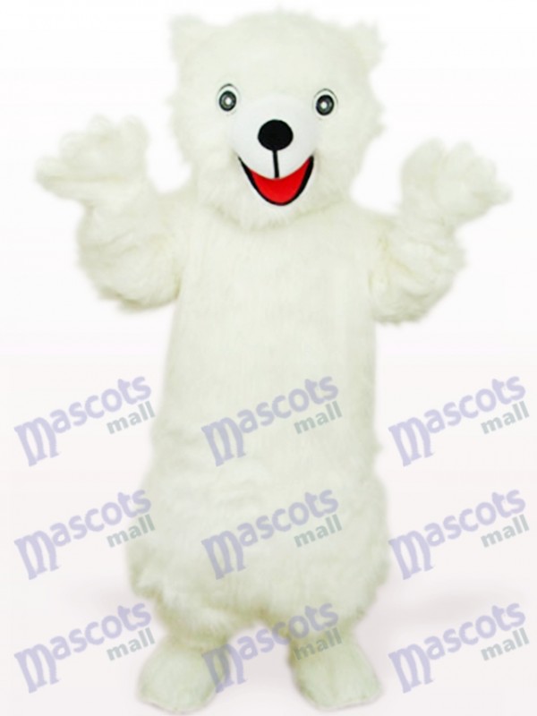 White Polar Bear Animal Mascot Costume