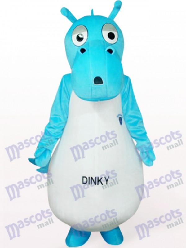 Protoceratops In Blue Clothes Mascot Costume