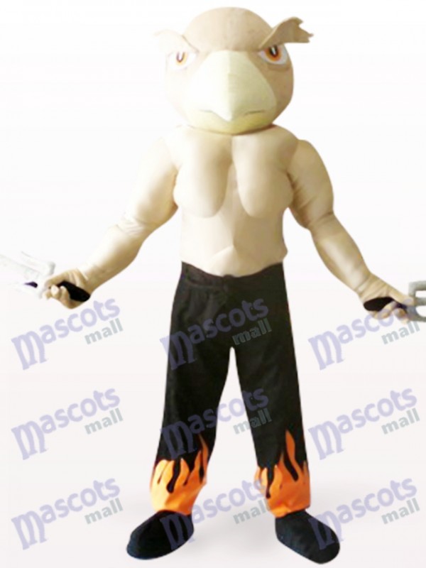 Muscle Eagle Adult Mascot Costume