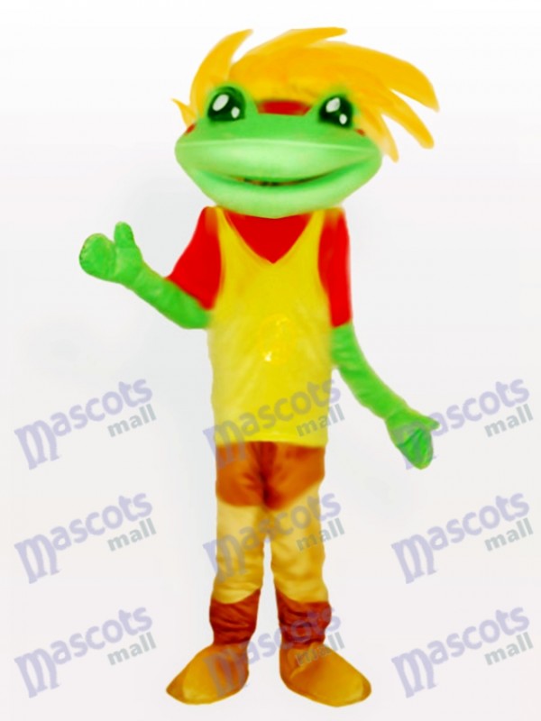 Frog Prince Mascot Adult Costume