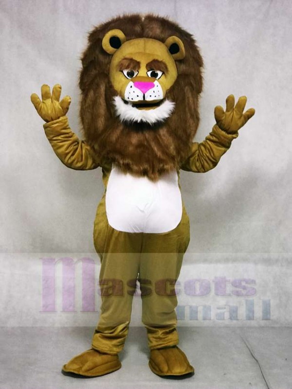 New Fierce Wally Lion Mascot Costume Animal
